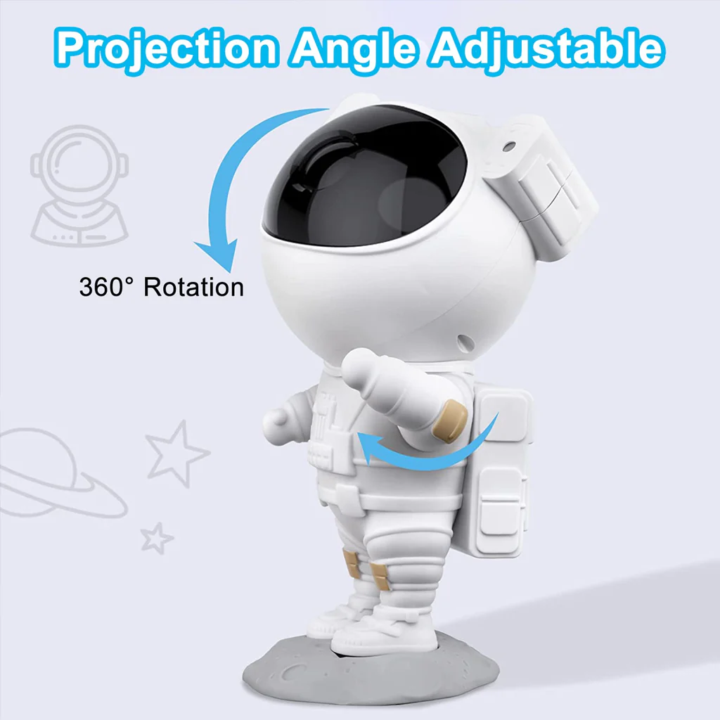 TECPHILE - Astronaut Galaxy Projector with Remote Control - Image 15
