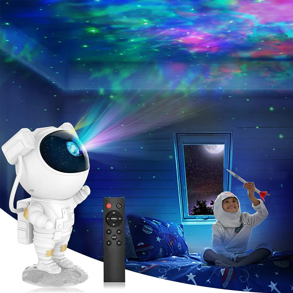 TECPHILE - Astronaut Galaxy Projector with Remote Control - Image 9