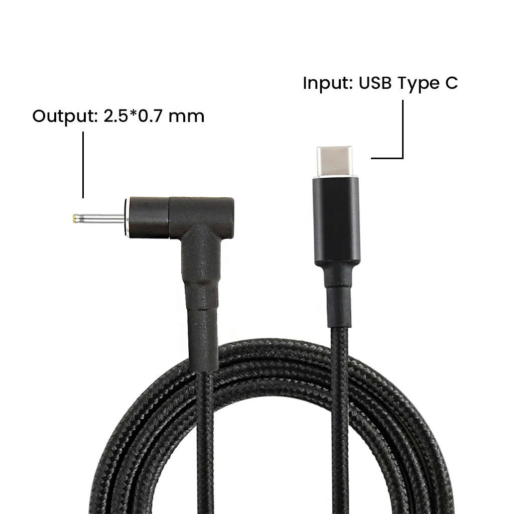 TECPHILE - 100W PD Charger Cable for Asus Laptop - Image 14