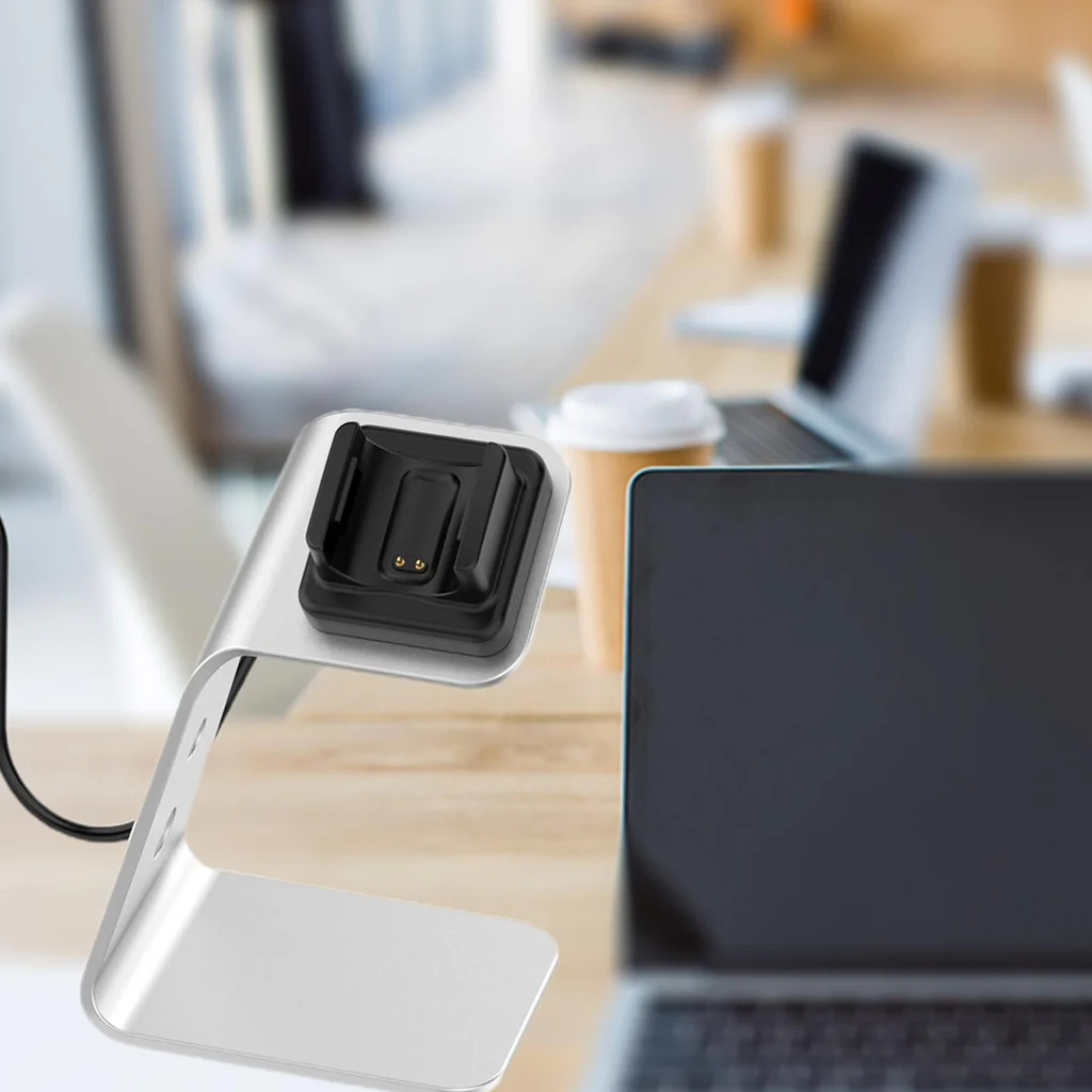 TECPHILE - USB Charging Dock Stand for Fitbit Charge 3 /Charge 4 - Image 9