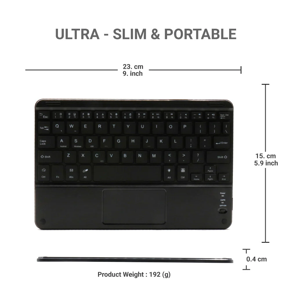 TECPHILE - HB119D Wireless Keyboard (Demo Unit) - Image 7