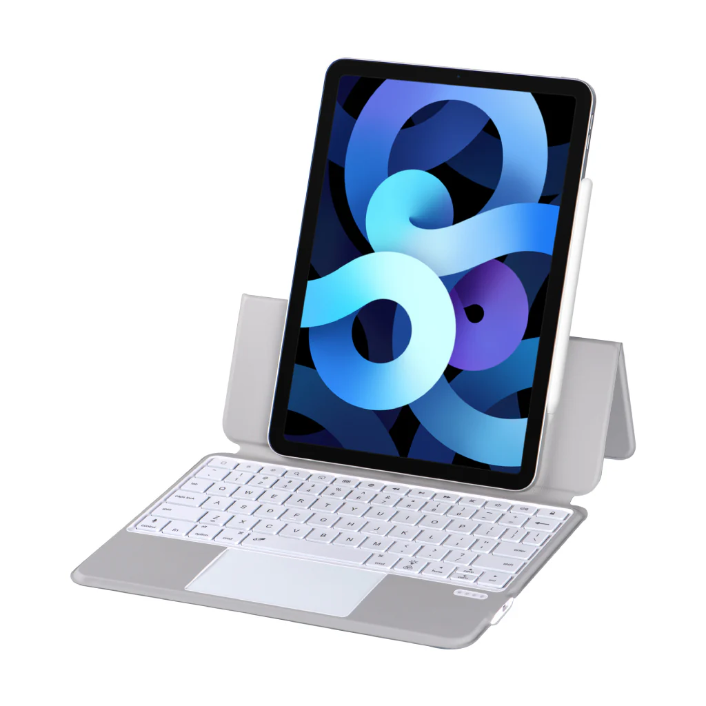 TECPHILE - J3125-6D Wireless Keyboard Case for iPad - Image 18