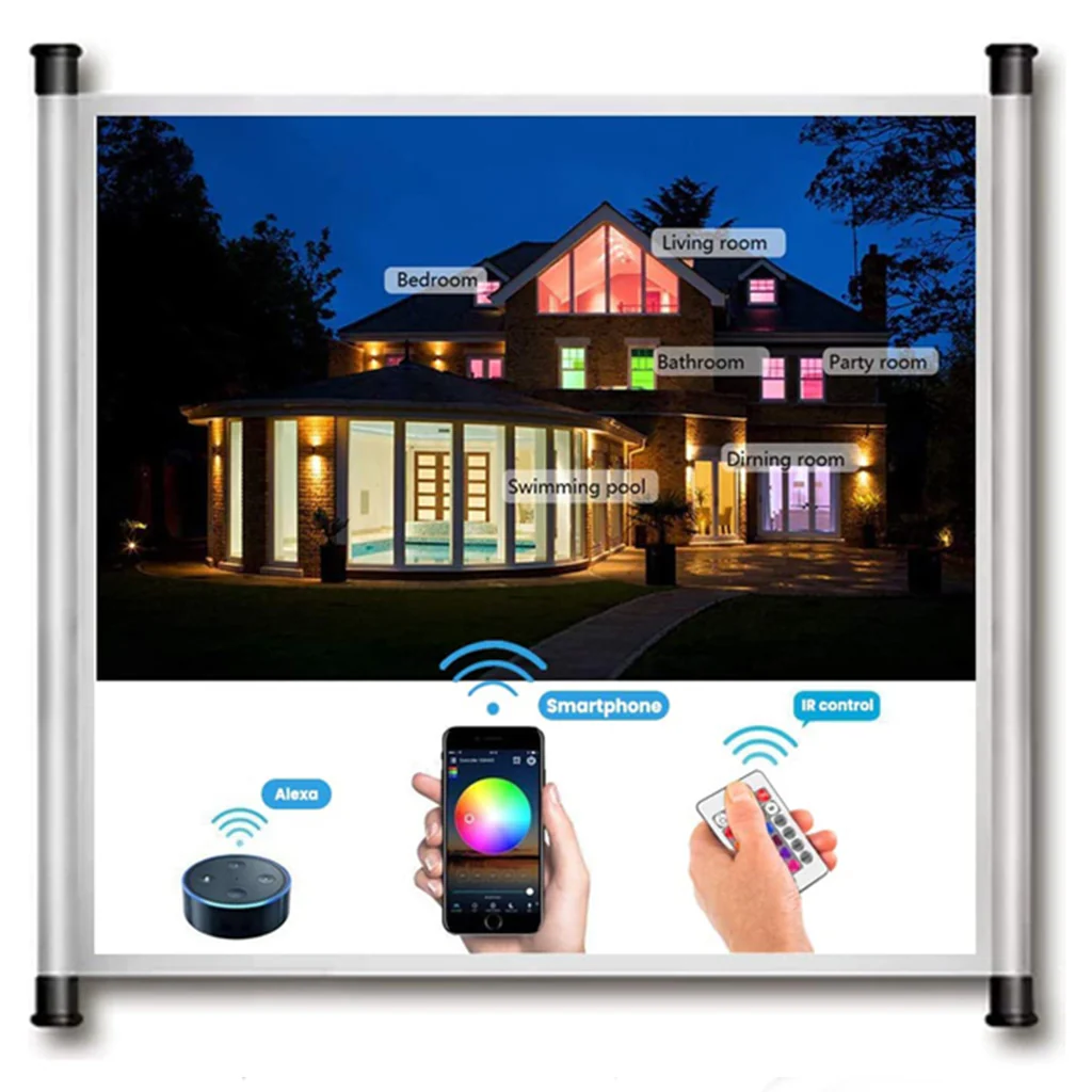 TECPHILE - Mini Smart WiFi LED RGBW IR Strip Controller - Image 3