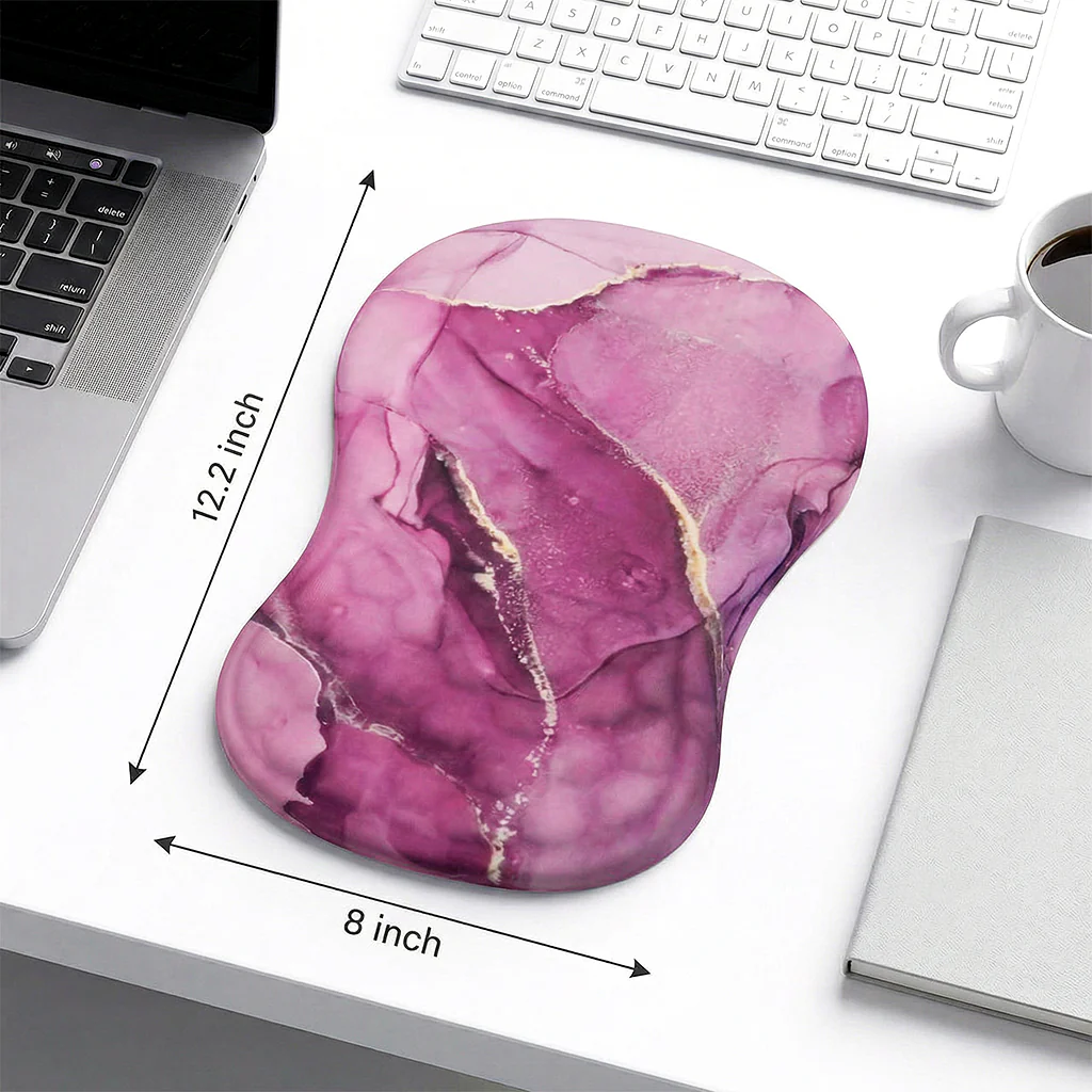 TECPHILE – Mouse Pad with Wrist Support, Memory Foam & Non-Slip Base - Image 14