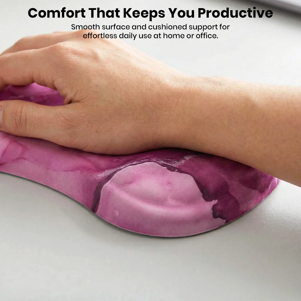TECPHILE – Mouse Pad with Wrist Support, Memory Foam & Non-Slip Base - Image 15