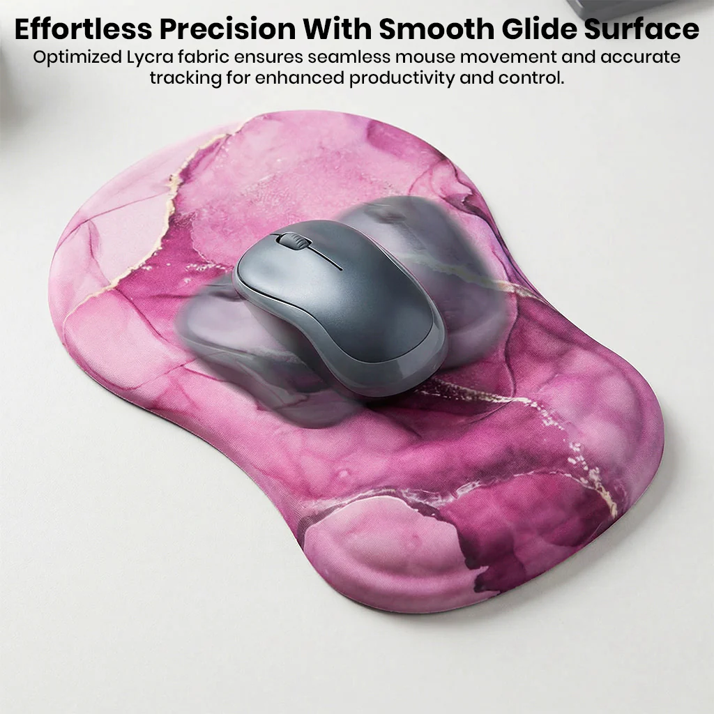 TECPHILE – Mouse Pad with Wrist Support, Memory Foam & Non-Slip Base - Image 16