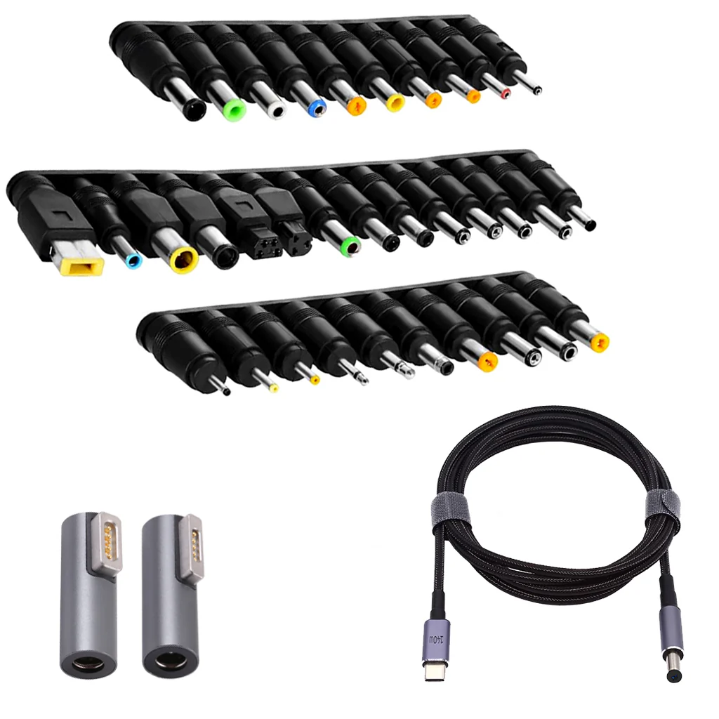 TECPHILE Multifunctional Laptop DC Power Adapter Set - Image 4