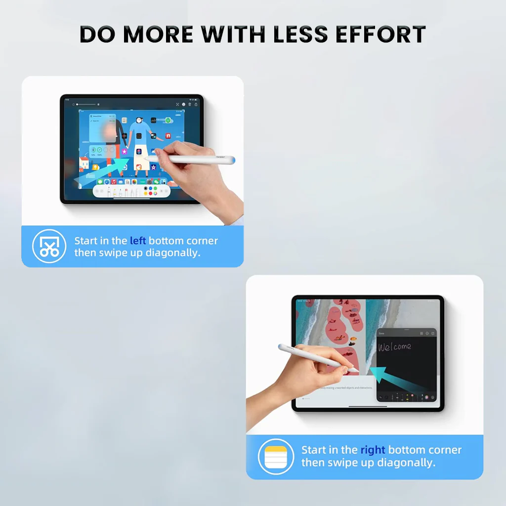 TECPHILE P2 Bluetooth iPad Pencil with Wireless Charging - Image 9