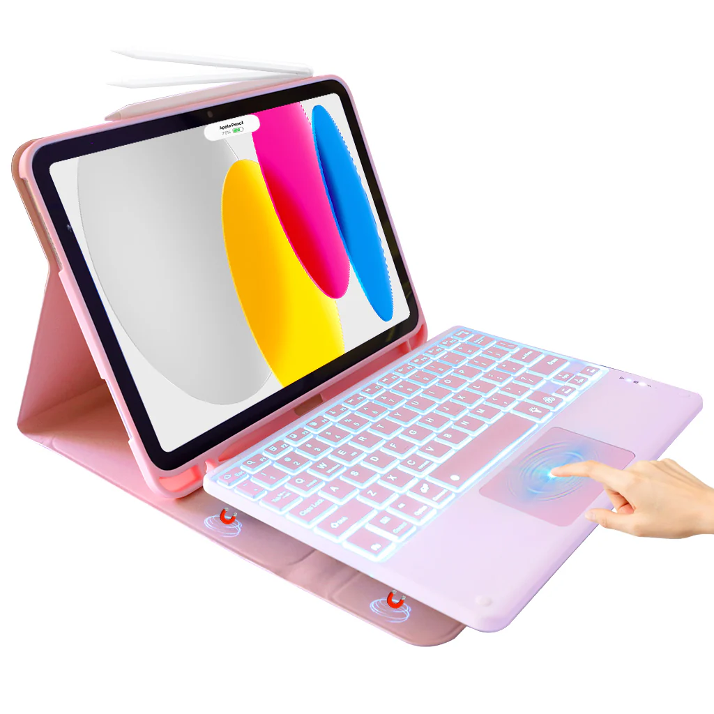 TECPHILE - PS209T Wireless Keyboard Case for iPad - Image 29