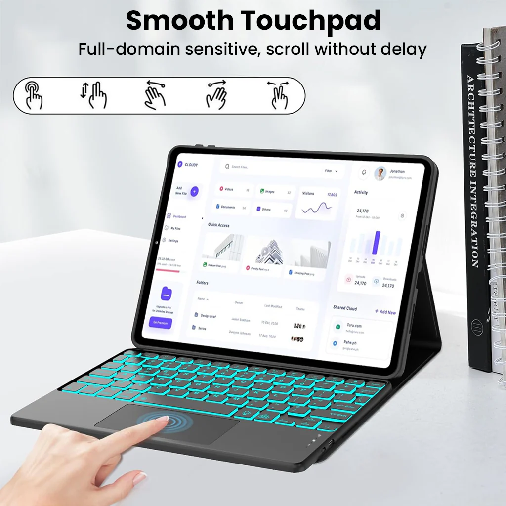 Keyboard Case for OnePlus Pad Lite 11-Inch / OPPO Pad SE 11-Inch - Image 5