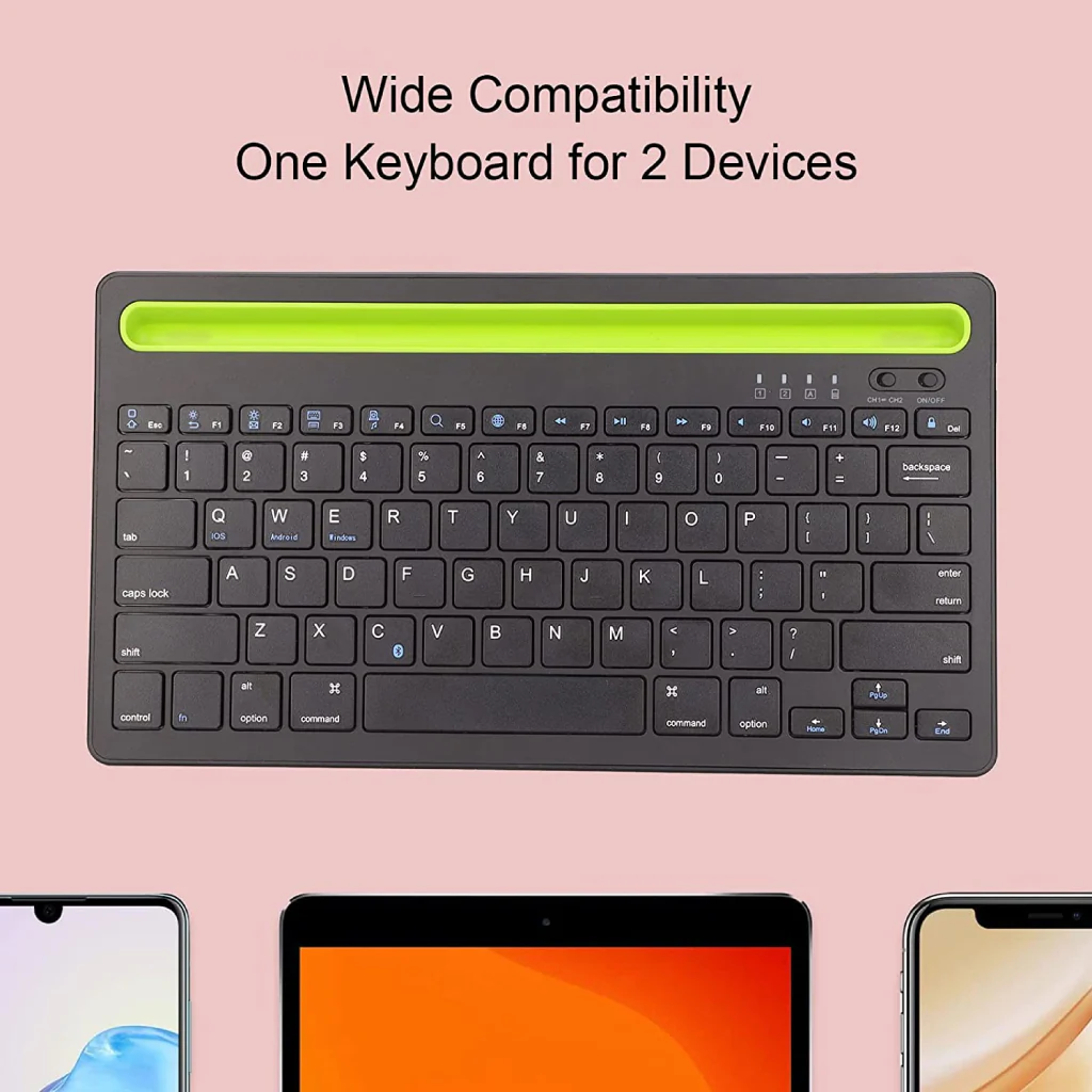 TECPHILE - RK908 Wireless Muti-device Keyboard - Image 3