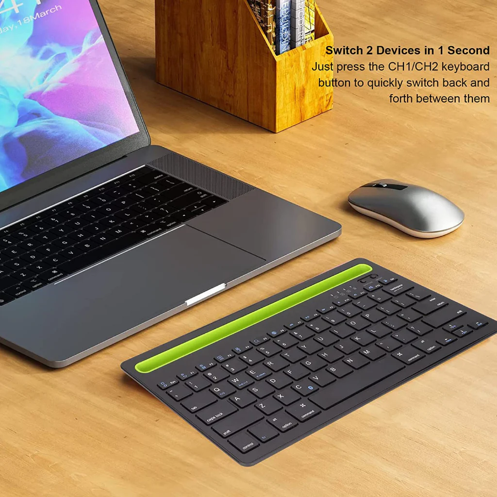 TECPHILE - RK908 Wireless Muti-device Keyboard - Image 6