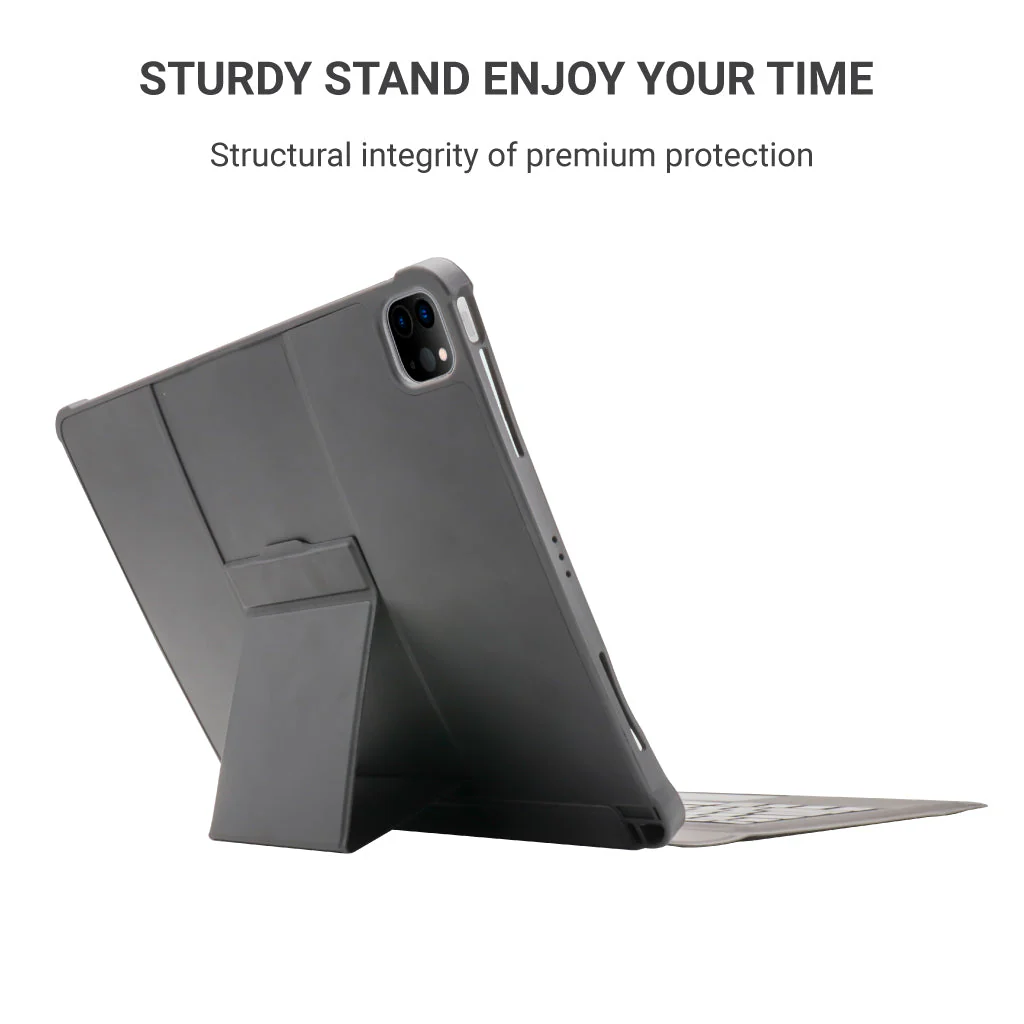 TECPHILE - T209D Wireless Keyboard Case for iPad Pro 12.9 - Image 6