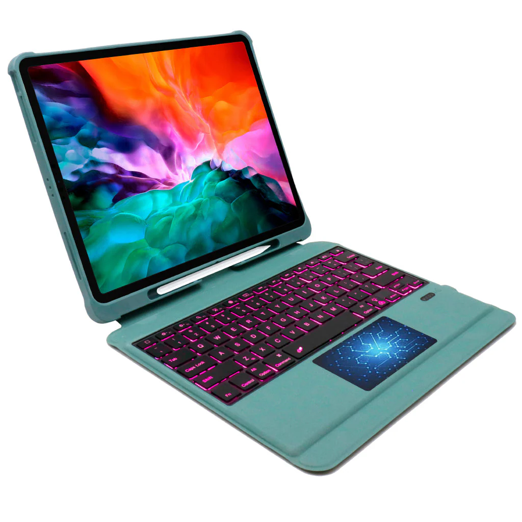 TECPHILE - T209D Wireless Keyboard Case for iPad Pro 12.9 - Image 8