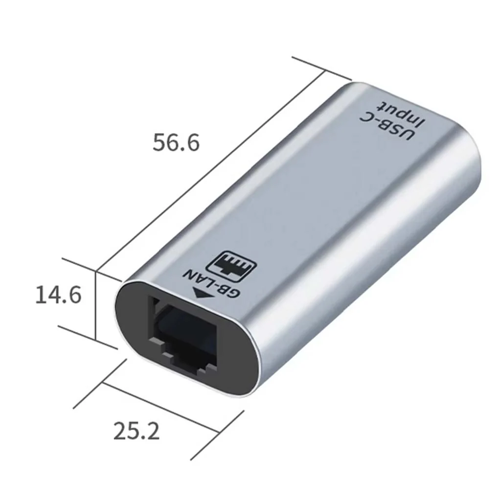 TECPHILE - Type-C Female to 1000Mbps Ethernet Adapter - Image 12