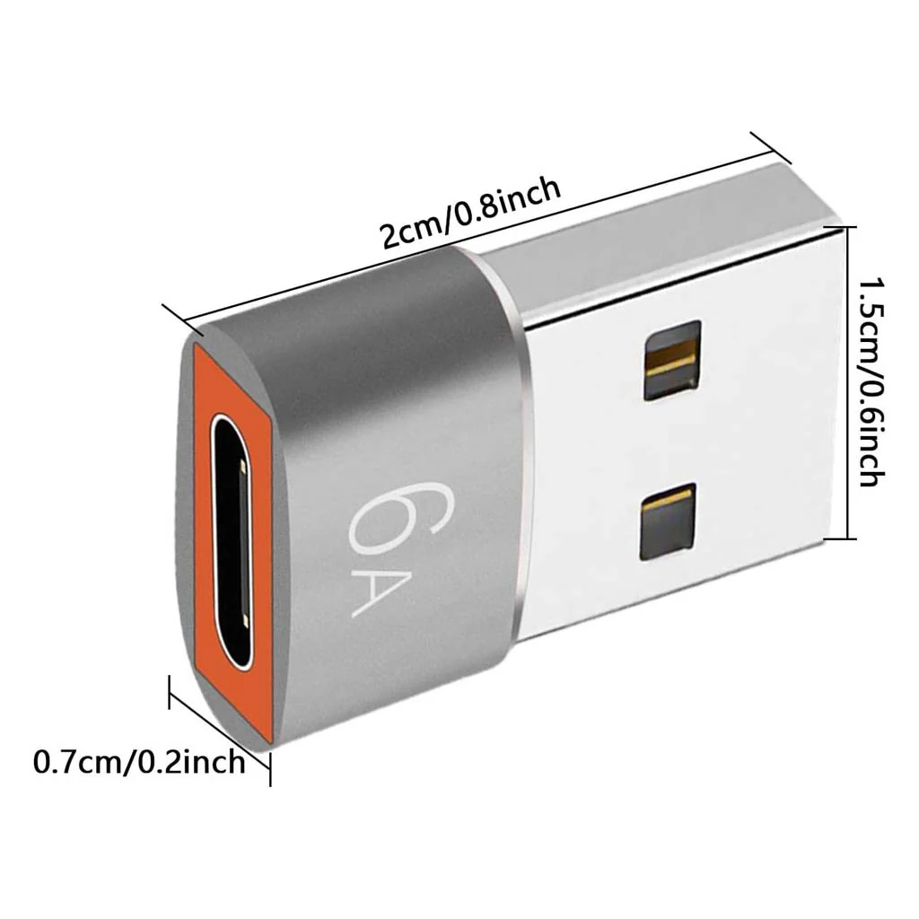 TECPHILE- Type-C Female to USB-A Male OTG Adapter - Image 8