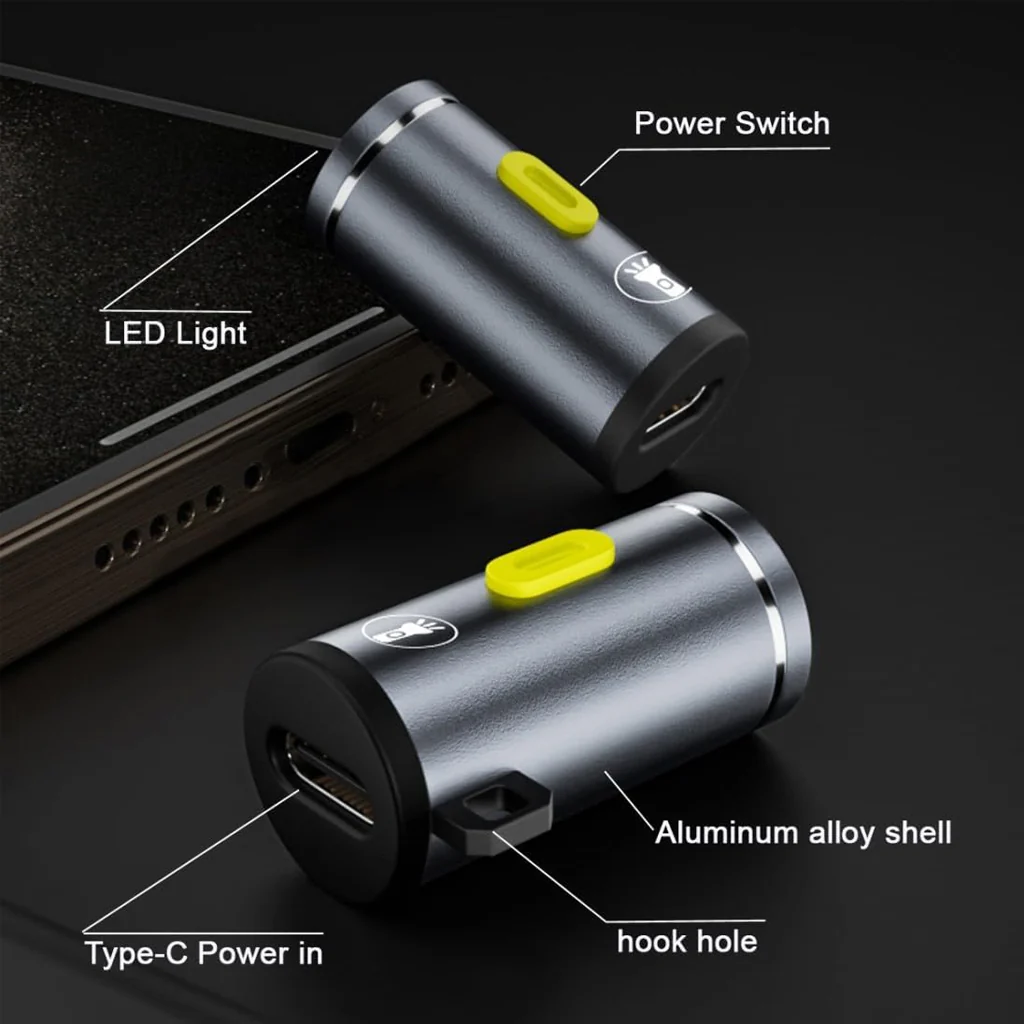TECPHILE- Type-C Mini Flashlight Adapter - Image 12