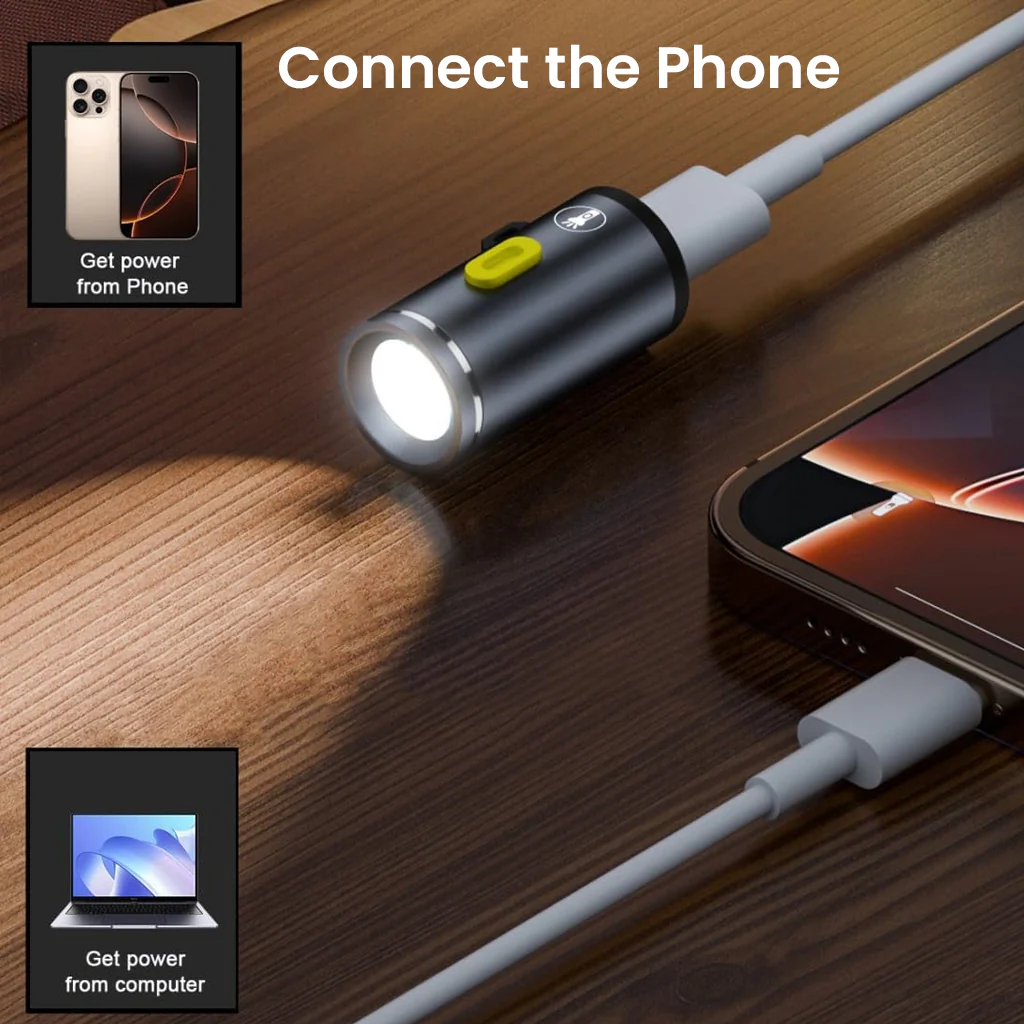 TECPHILE- Type-C Mini Flashlight Adapter - Image 13