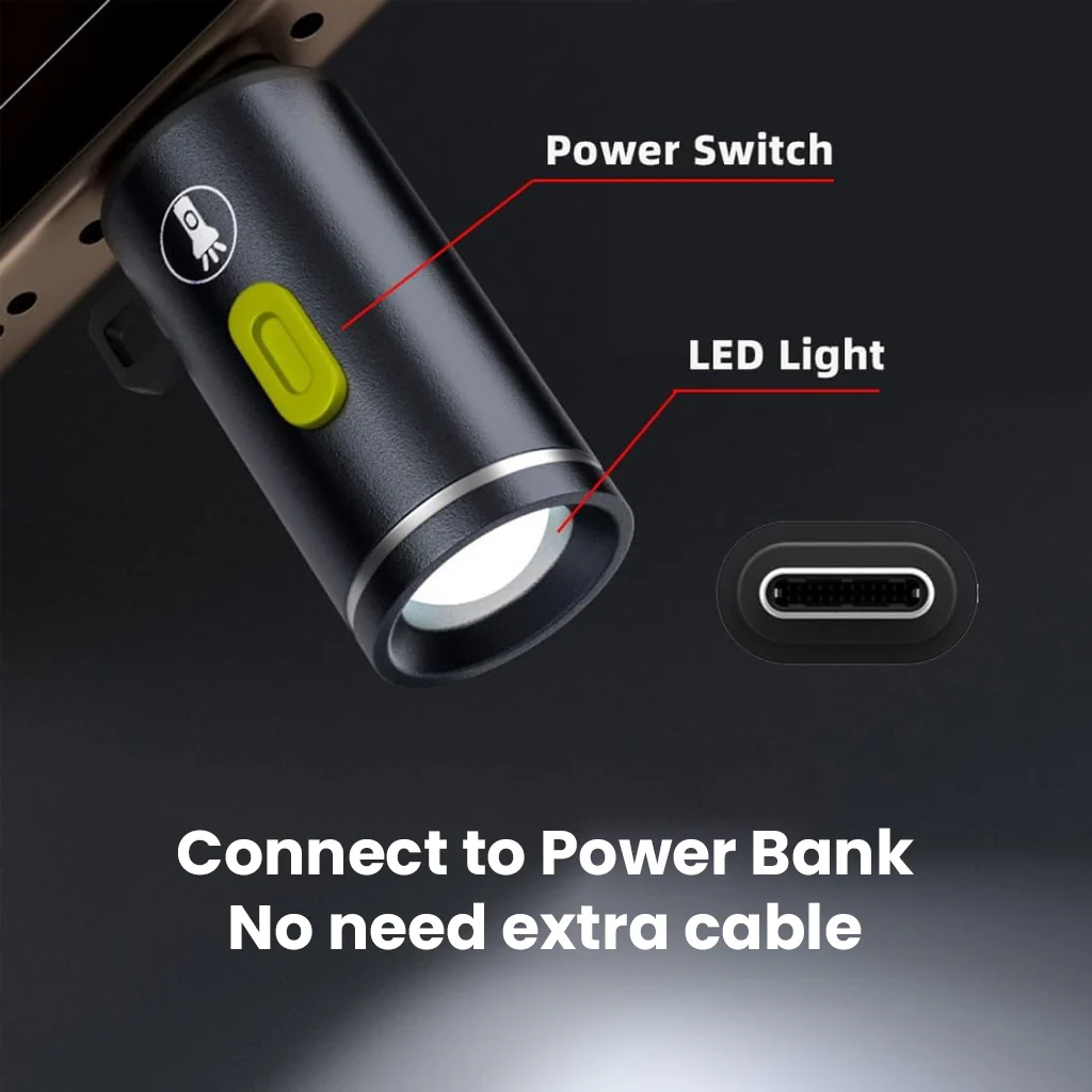 TECPHILE- Type-C Mini Flashlight Adapter - Image 2