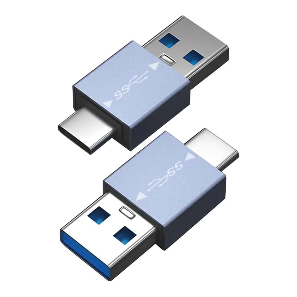 TECPHILE Type C to USB A Converter for Laptop, Tablet