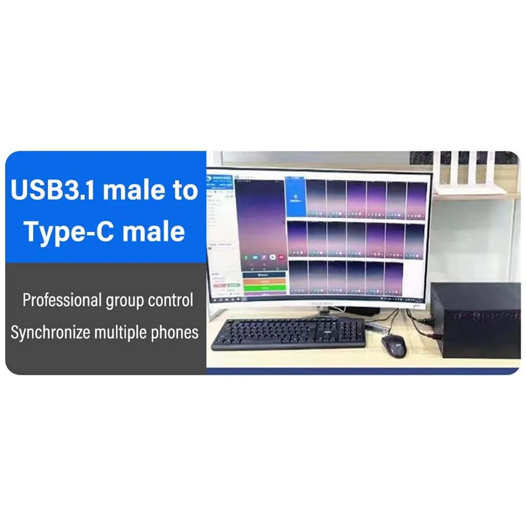 TECPHILE Type C to USB A Converter for Laptop, Tablet - Image 4