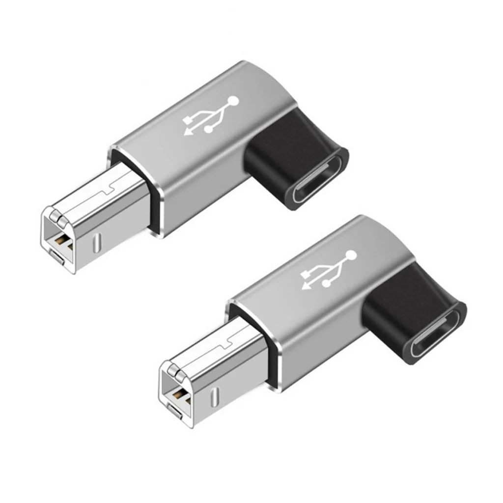 TECPHILE USB B to USB C Printer Square Port Adapter - Image 26