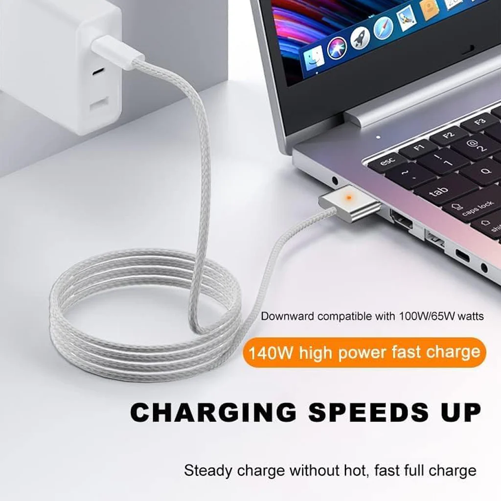 TECPHILE - USB-C to MagSafe 3 PD Charging Cable For Mac - Image 9
