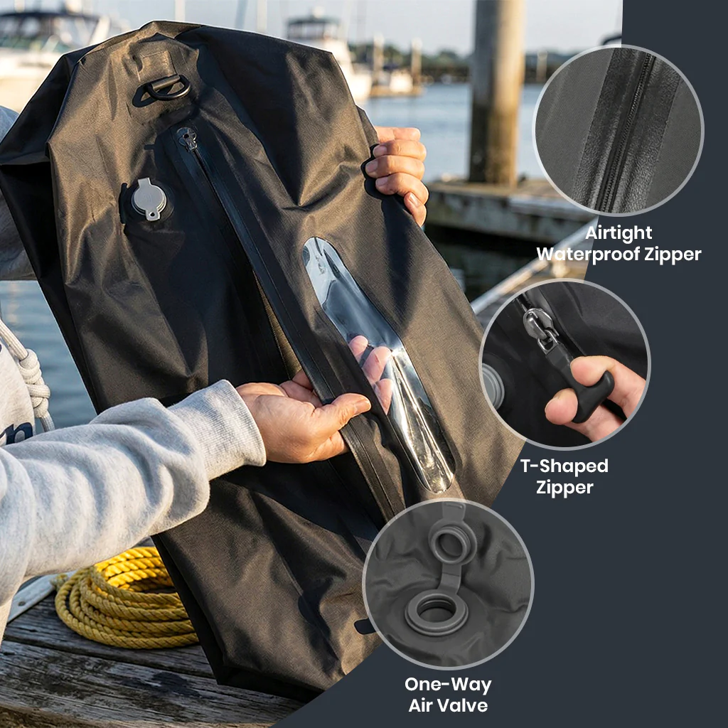 TECPHILE – Vacuum Compression Storage Bags Waterproof for Travel & Home - Image 7
