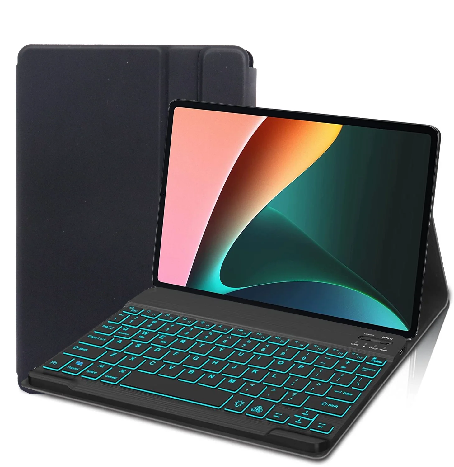 TECPHILE - Wireless Keyboard Case for Xiaomi Pad 5/5 Pro - Image 2