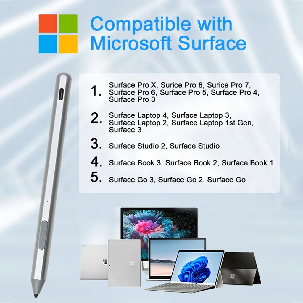 TECPHILE WR19 Stylus Pen for Microsoft Surface - Image 15