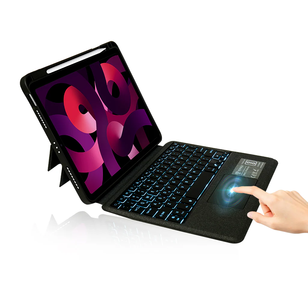 TECPHILE - YJ209 Wireless Keyboard Case for iPad