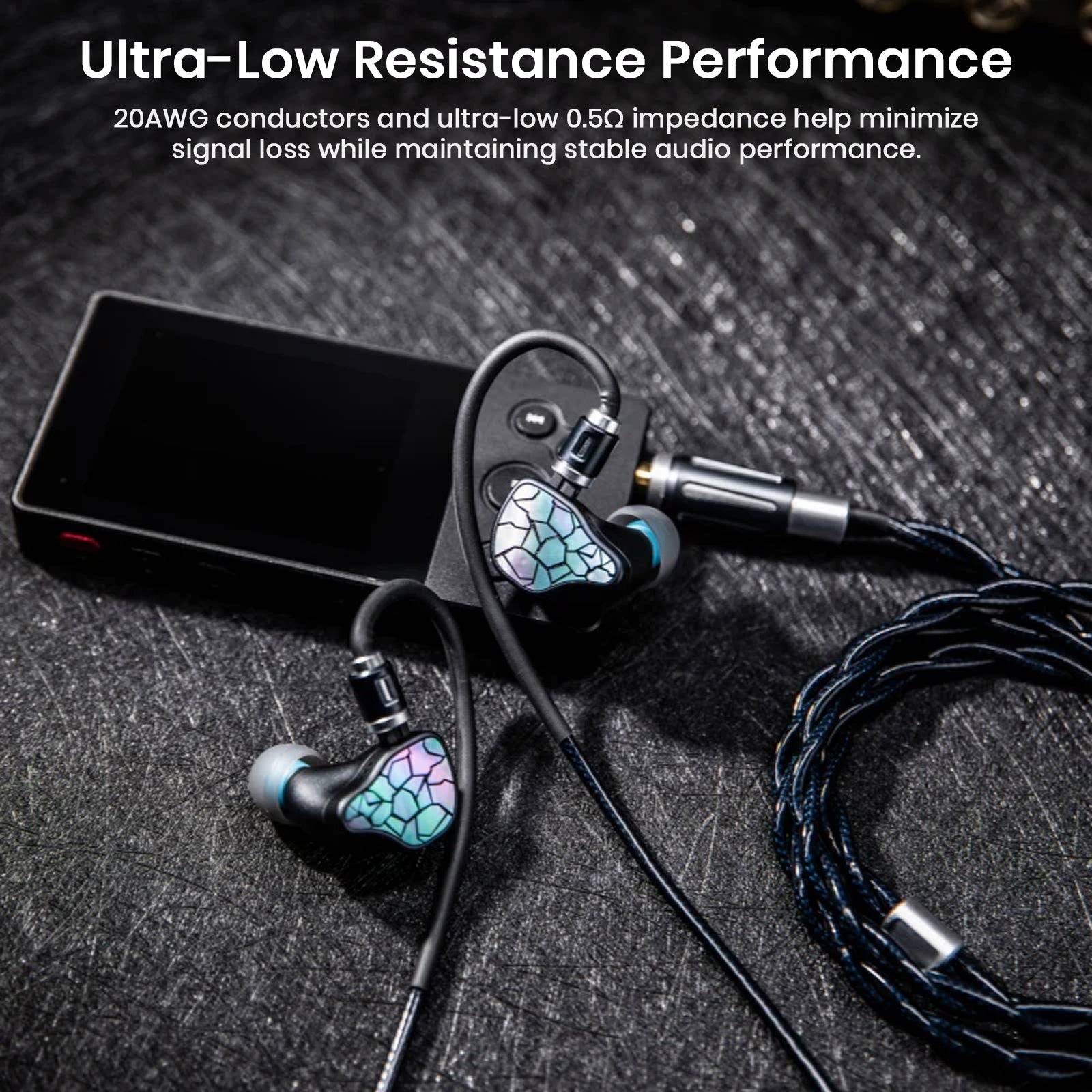 THIEAUDIO – Midnix Premium 4-Core 6N Single Crystal Copper Cable - Image 8