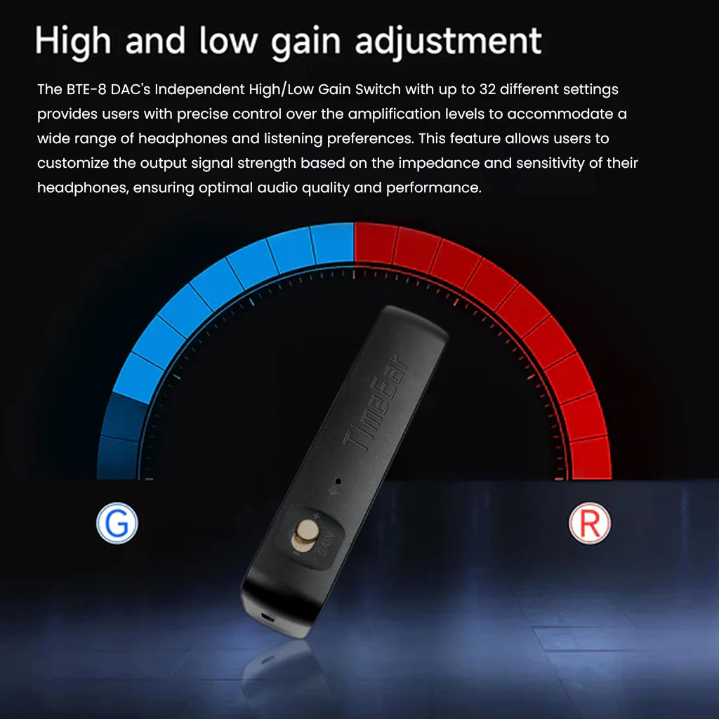 TimeEar BTE 8 Dual CS43131 Bluetooth DAC/Amp - Image 5