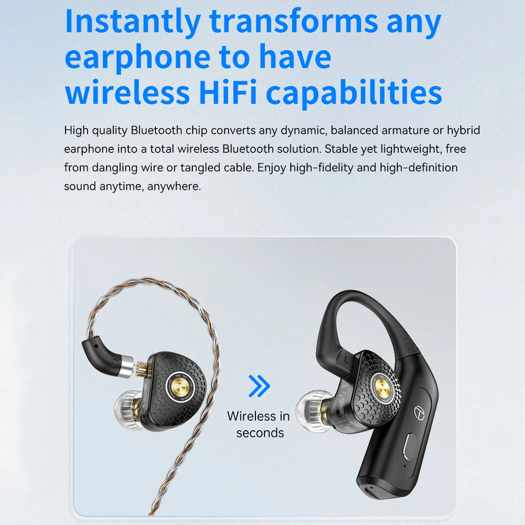 TRN - BT20XS HiFi Bluetooth Adaptor for IEMs - Image 15