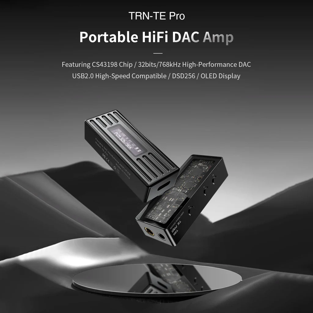 TRN TE Pro Portable HiFi DAC  & Amp - Image 2