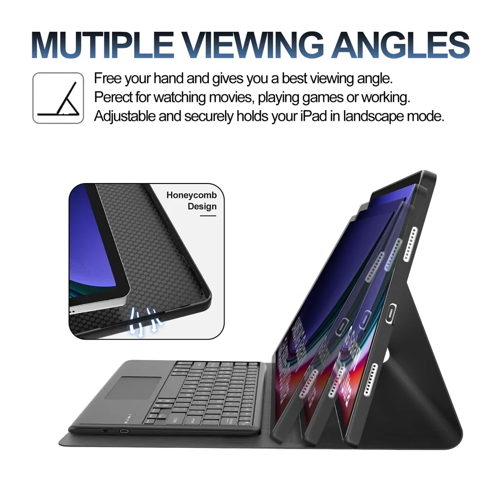 X900T Keyboard Case for Samsung Galaxy Tab for Samsung S9 Ultra & S8 Ultra 14.6" - Image 7