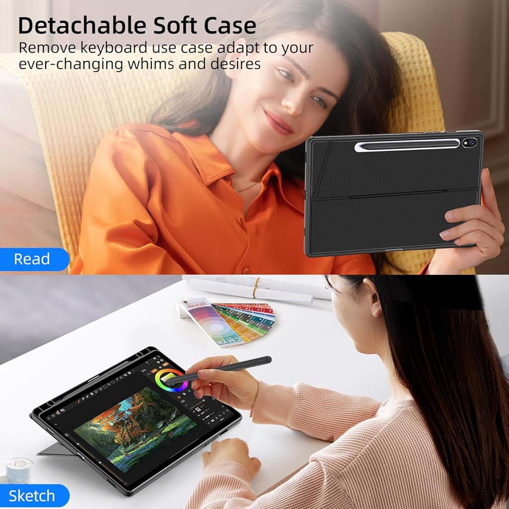 YJ-S9 Keyboard Case for Samsung Galaxy Tab S9 11 - Image 6