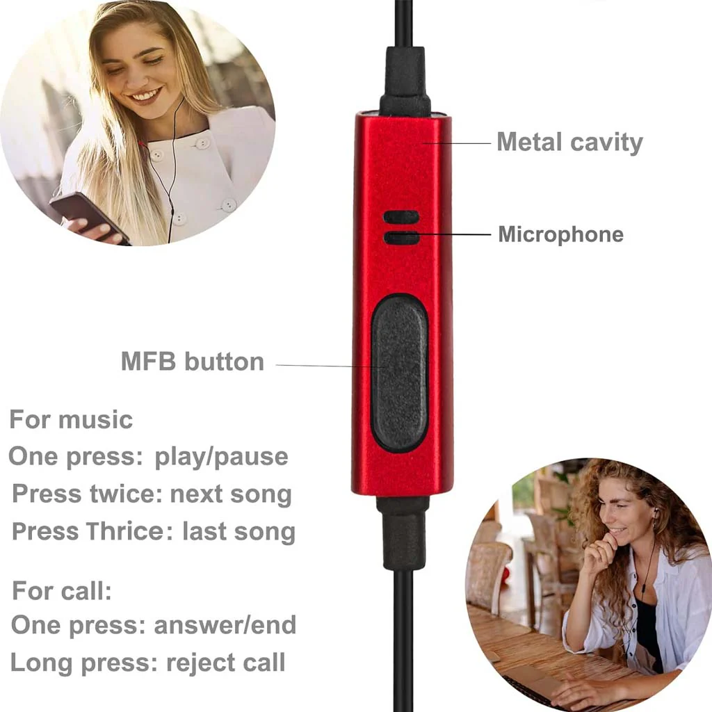 ZXQ A5 Wired Earphone - Image 4